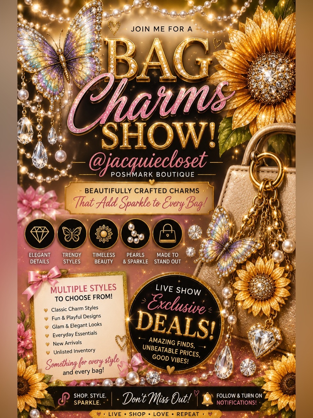 Bag Charms LIVE Show